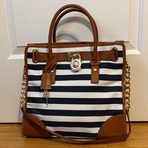 Michael Kors Nautical Canvas Tote